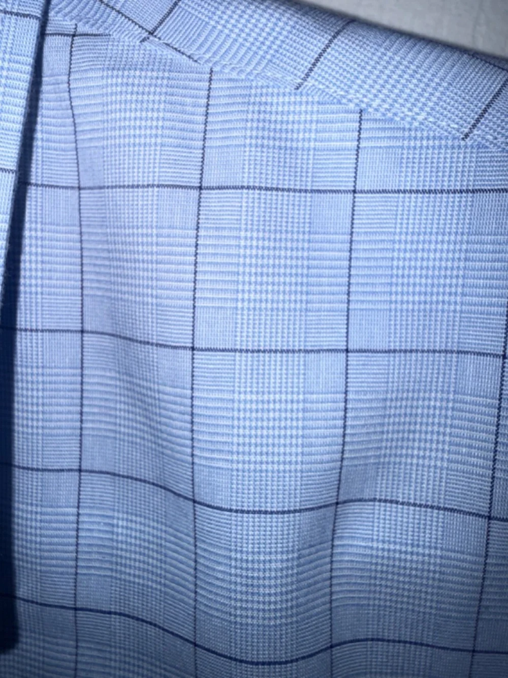 Banana Republic Slim Fit Grid Pattern Long Sleeve Button Down Shirt - LARGE